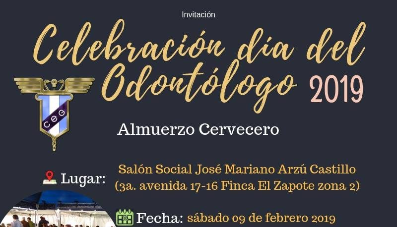 Celebración Día del Odontólogo 2019
