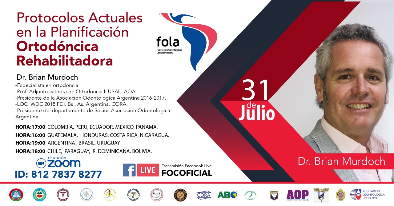 Conferencia – Protocolos Actuales en la Planificación Ortodóncica Rehabilitadora – FOLA