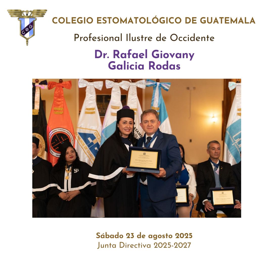 Profesional Ilustre de Occidente Dr. Rafael Giovany Galicia Rodas
