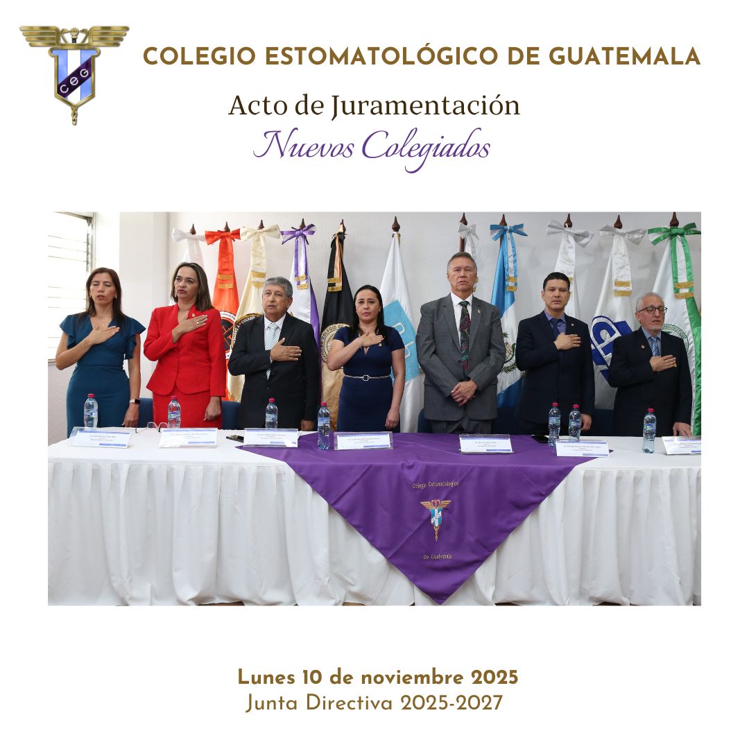 Acto de juramentación nuevos colegiados noviembre 2025