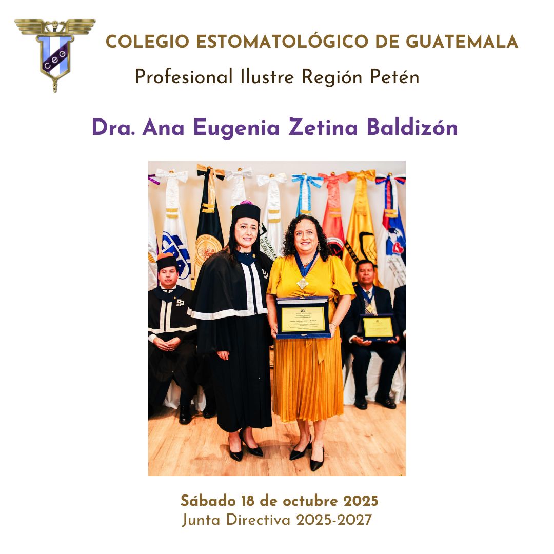 Profesional Ilustre Región Petén Dra. Ana Eugenia Zetina Baldizón
