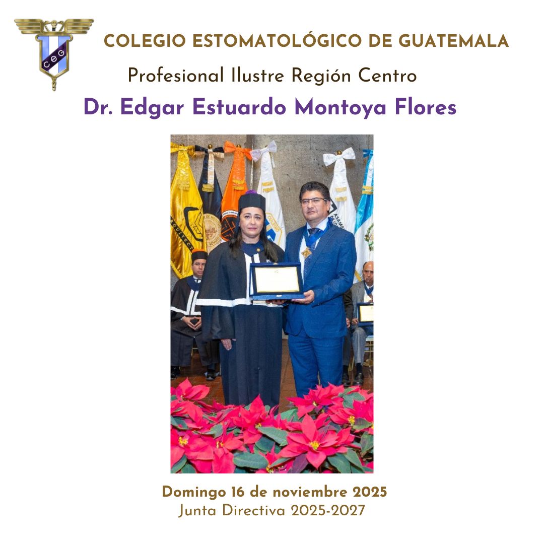 Profesional Ilustre Región Centro Dr. Edgar Estuardo Montoya Flores