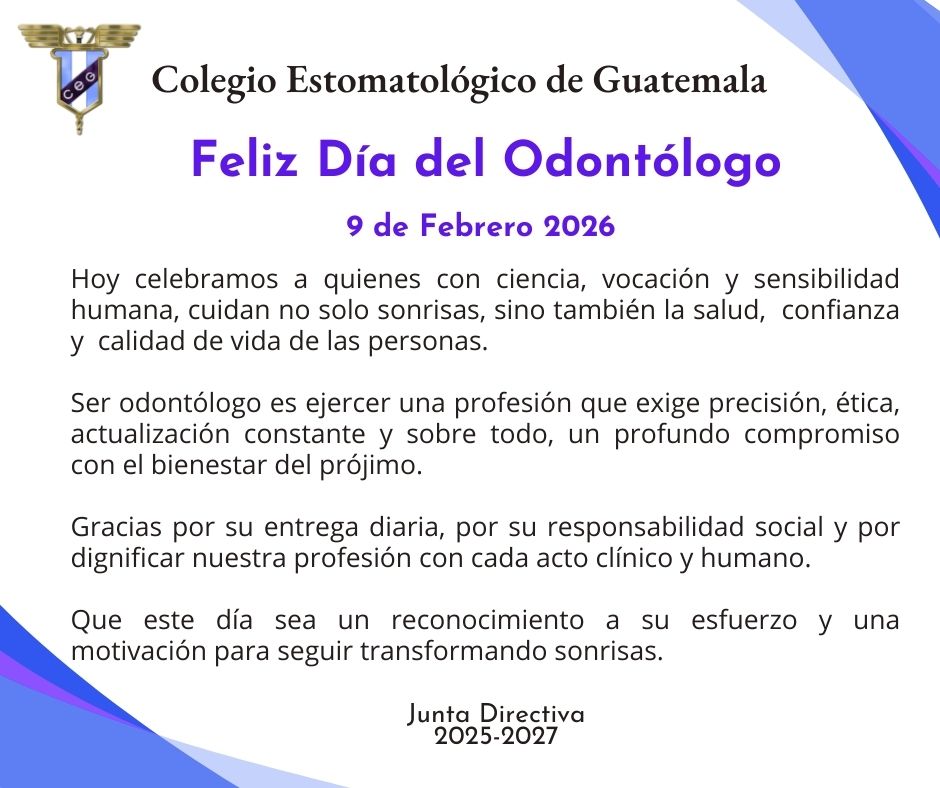 9 de febrero Día del Odontólogo